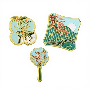 Custom Chinese-Style Relief Metal Badge Brooch: a High-End, Exquisite, and Flawless Spring Festival Gift