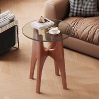 Direct de l'usine Table d'appoint en bois massif de style scandinave simple Petit appartement Meubles de salon de qualité Petite table