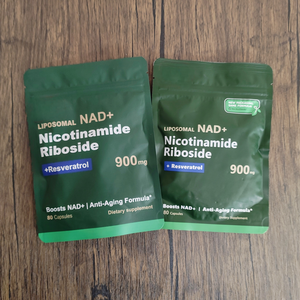 Capsule Liposomiali NAD+ Nicotinamide Riboside per l'Invecchiamento Sano della Pelle e la Bellezza, con <span class=keywords><strong>Quercetina</strong></span> e Resveratrolo per Adulti, 80 Capsule - Product Image 3