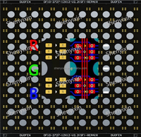 Nouveau papier de circuit P10-2727-6P VL 120*125mm, utilisé pour la réparation des pads de circuits imprimés endommagés des écrans LED, en stock