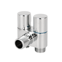 Robinet de Bidet Moderne YISHUI en Gros avec Diverteur, Robinet d'Angle à Double Poignée, Eau Chaude et Froide, Une Entrée Deux Sorties, Garantie 3 Ans