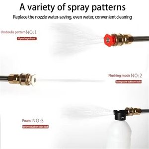 Pistolet <span class=keywords><strong>de</strong></span> lavage <span class=keywords><strong>de</strong></span> voiture portable, léger et compact, en alliage d'aluminium, fabriqué en Chine - Product Image 4