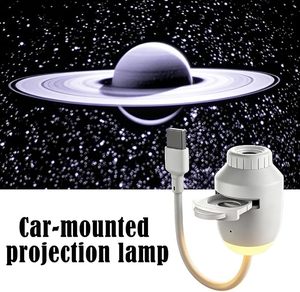 Projecteur de lumière nocturne USB portable 2-en-1 avec 3 films de projection pour la décoration de la chambre, du plafond et de la voiture - Product Image 3