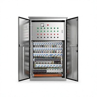Armoire de commande d'éclairage en acier inoxydable OEM ODM, panneau électrique pour centres commerciaux, hôpitaux et l'industrie