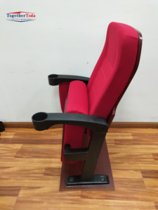 Factory Direct Sale Comfortable Adjustable Customizable with Cup Holder and Writing Board School Hall Auditorium Theater <b>Chair</b> - Product Image 5