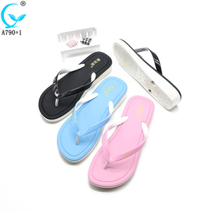 Sandalias Personalizadas <span class=keywords><strong>de</strong></span> PVC para Mujer, Chanclas, Zapatos <span class=keywords><strong>de</strong></span> Tacón Alto para Mujer, Pantuflas para Niñas - Product Image 1