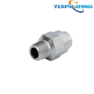 Ugello spruzzatore ad alta pressione ad alta pressione del cono completo grandangolare di impatto SS304 per la pulizia dell'irrigazione - Product Image 6