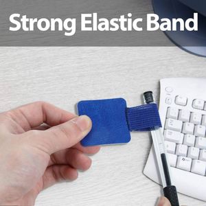 PU <b>Pen</b> Holder Notebook Accessories New Design High Viscosity Enterprise Customized LOGO for Business Office Work Student - Product Image 4