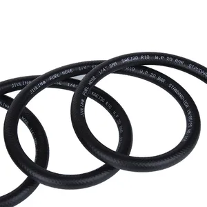 High Pressure Fibre Braided Rubber Resin Hose Sae 100 R7 Hose Suppliers