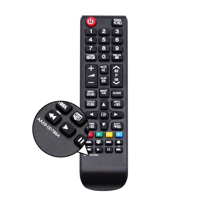 Smart Remote Control Replacement for Samsung AA59-00786A AA5900786A LCD LED Smart TV Television Universal Remote Control