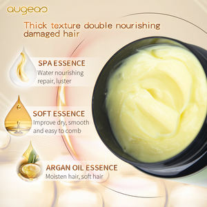 Augeas Professionnel Collagène Huile d'Argan Réparateur Cheveux Secs Abîmés Traitements Conditionnement en Profondeur Masque Capillaire à l'Argan - Product Image 6