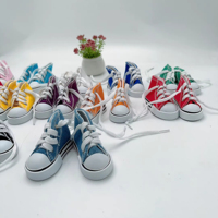 Chaussures de poupée BJD en toile colorées de 7,5 cm, 60 cm, pour Gnome, échelle 1/4, chaussures de poupée BJD pour Gnomes