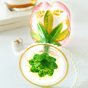 오스트리아 레트로 크리스탈 레드 와인 잔, 로브 마이어 핑크 골드 실라부브 잔, 아르누보 스타일 고블렛 클래식 샴페인 잔 - Product Image 5