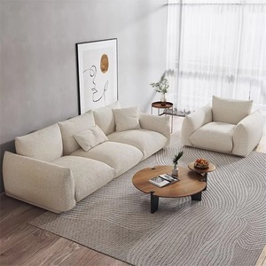 Hot Bán Contemporary Sang Trọng Cắt Sofa Hiện Đại Thời Trang Góc Đơn Vị Cho Phòng Khách Biệt Thự Phong Cách Quảng Trường Chất Liệu Vải - Product Image 2