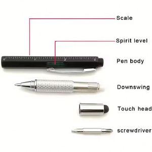 Custom Logo Multifunction Pens for <b>Personalized</b> Wholesale Promotional Ballpoint Business Gifts Pens - Product Image 3