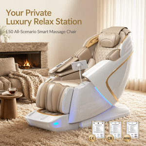 L50S 4D <b>Chair</b> Dual Core Thai Stretch 2025 Shiatsu <b>Zero</b> <b>Gravity</b> Double Mechanism for - Product Image 1