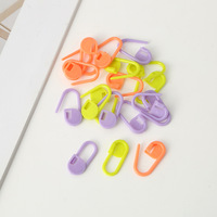 Kit d'outils de tricotage bricolage transfrontalier avec marqueurs de point, aiguilles en plastique et pinces Bobby-Ensemble d'artisanat complet