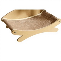 Coussin de lit pour chat en sisal moderne et écologique, griffoir, chaise à bascule, coussin de nid, lavable, antidérapant, pour canapé et fauteuil inclinable