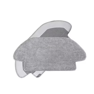 ผ้าถูพื้นสำหรับหุ่นยนต์ดูดฝุ่น Mi Robot Vacuum-mop P อะไหล่ทดแทน ผ้าไมโครไฟเบอร์ซักได้ แผ่นถูพื้นทำความสะอาด อะไหล่สำหรับหุ่นยนต์ดูดฝุ่น <span class=keywords><strong>Xiaomi</strong></span> - Product Image 4