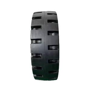 Pneus pour engins de chantier 17.5-25L-5, pneus pleins à bande de roulement pour chariots élévateurs et chargeuses, résistance à l'usure améliorée - Product Image 3