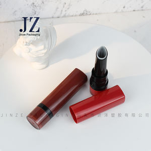 Jinze coperchio quadrato con fondo rotondo e forma <span class=keywords><strong>a</strong></span> <span class=keywords><strong>goccia</strong></span> tubo interno 1 colore rossetto contenitore - Product Image 1