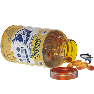 Gélules d'huile de poisson ODM favorisant le métabolisme des nutriments, destinées aux modes de vie sédentaires, améliorant la circulation sanguine, Halal - Product Image 1