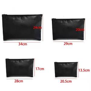 2025 Nueva Bolsa de dinero ignífuga con cremallera, bolsa de almacenamiento de archivos impermeable, producto de archivo con sobre para efectivo y documentos - Product Image 6
