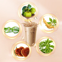Thé aux herbes Wins Town, thé au lait minceur, détoxifiant pour le ventre, brûleur de graisse du ventre, thé au lait aux saveurs variées
