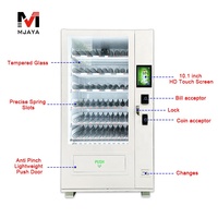 Máquina Expendedora de 60 Selecciones con Pantalla Táctil de 10.1 Pulgadas, Pago sin Efectivo MDB, Ultra Bajo Consumo de 80W para Snacks y Productos Secos