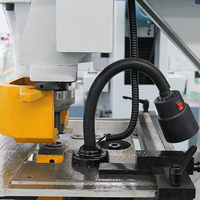Machine de découpe et de poinçonnage hydraulique multifonctionnelle industrielle certifiée CE tout-en-un pour profilés et tôles, avec moteur
