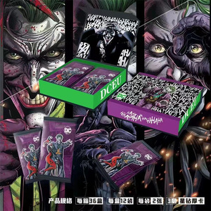 Colección de Tarjetas Periféricas de la Serie Marvel DCs, Tarjetas Raras de Aquaman y <span class=keywords><strong>Batman</strong></span>, Tarjetas de Superhéroes con Firma, Juego de Cartas, Juguete, Regalo para Niños - Product Image 2