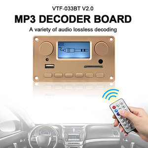 VIRE Nuevo Bluetooth 5,0 Placa decodificadora Pantalla <span class=keywords><strong>LCD</strong></span> Grabación de llamadas Reproductor de Mp3 WMA Car Audio USB TF USB Módulo de radio FM - Product Image 4