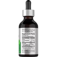 Complément alimentaire Splina en vrac sous marque privée, 6000 mg, gouttes de menthe, chlorophylle liquide, naturel pour adultes