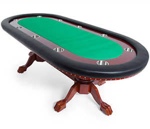 Table De Poker En Bois De Luxe Led Tables De Jeu Jeu Texas Holden Table De Poker Pokertafel - Product Image 1