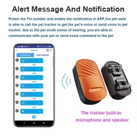 Traceur GPS pour animaux de compagnie en temps réel G51 compatible iOS/Android, collier en plastique étanche, localisateur Bluetooth GSM/Beidou/AGPS avec visualisation à distance