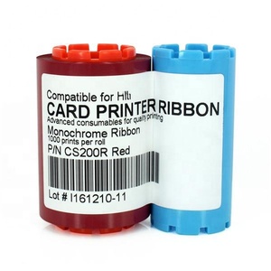 Cinta Roja Compatible con CS200E/CS220E/CS290E, Venta Directa de Fábrica 2026, 1000 Impresiones con Kits de Limpieza Gratis - Product Image 1