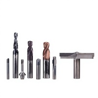 Fraise diamantée CNC haute résistance avec support OEM, 65HRC, pour fraisage en montée et en descente, garantie 1 an