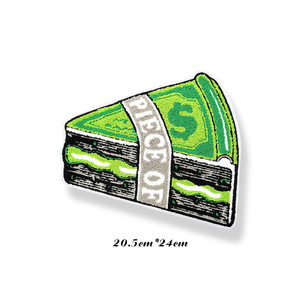 Custom Letter Chenille Embroidery Patches for Sweatshirt Large US <strong>Dollars</strong> Design Patch for Hoodies T-shirts - Product Image 4