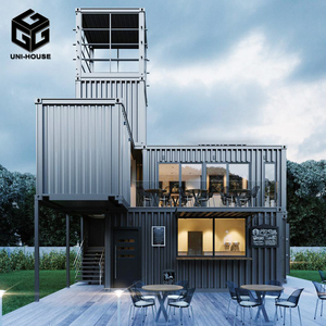 Thời trang kích thước lớn tùy chỉnh di động Modular nhà hàng xây dựng 40 ft prefab vận chuyển <span class=keywords><strong>container</strong></span> nhà để bán - Product Image 2