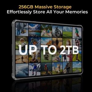 แท็บเล็ต OUKITEL RT8 รุ่นทนทาน ขนาด 11 นิ้ว หน้าจอ 2K ระบบปฏิบัติการ Android 13 แบตเตอรี่ 20000mAh หน่วยความจำ 6GB+256GB มาตรฐาน IP68 STD-810H ชิปประมวลผล G99 ทนต่อการตกกระแทก สีดำ - Product Image 4