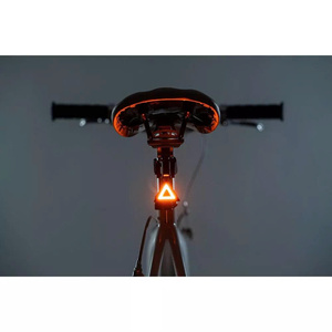 Mini Triangle IP44 LED Bicycle Tail <b>Light</b> 7 Modes USB-C Rechargeable Night Riding Safety Lamp <b>Ceiling</b> <b>light</b> - Product Image 1