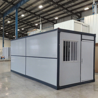 Conteneur d'expédition pliable peu encombrant pour le stockage à la maison et l'utilisation dans le garage Faible encombrement lorsqu'il est plié Durable