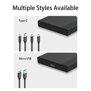 Funda protectora de disco duro Caja de disco duro externo de plástico <span class=keywords><strong>Rack</strong></span> <span class=keywords><strong>SATA</strong></span> a USB 3,0 <span class=keywords><strong>HDD</strong></span> SSD Caja de carcasa de 2,5 pulgadas - Product Image 6