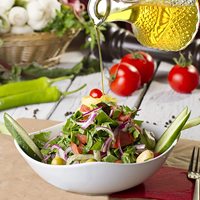 Bouteille distributeur d'huile d'olive en verre avec poignée et bouchon en liège pour la cuisine, vente en gros, 4 pièces