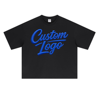 Camiseta de Hombre Personalizada con Logotipo Bordado en 3D, 100% Algodón, Corte Recto, Talla Grande, Ecológica