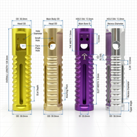 Pièces usinées CNC de précision sur mesure OEM - Service de fraisage - Marque Puruigen - Alliage d'aluminium 7075 - Équipement industriel en acier inoxydable