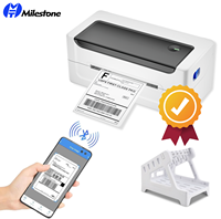 Imprimante d'Étiquettes MHT-L1081 USB, Connexion USB, Impression 4 Pouces, 110 mm, Expédition Express, Imprimante d'Autocollants à Code-Barres et Logo