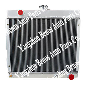 Radiador de aluminio de 4 filas para <span class=keywords><strong>Ford</strong></span> <span class=keywords><strong>Bronco</strong></span> Early <span class=keywords><strong>1966</strong></span> ~ 1977 76 75 2,8 5.0L V8 GAS - Product Image 2