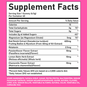 Gummies pour le sommeil ODM OEM avec du magnésium, soulagent naturellement le stress et vous aident à vous endormir facilement après le travail, gummies pour le sommeil à la mélatonine - Product Image 2