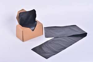 Sacs poubelles en plastique recyclé, colorés, robustes, de grande taille, pour rouleaux, prix d'usine OEM ODM, sur mesure - Product Image 4